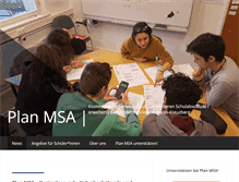 Tablet Screenshot of plan-msa.net